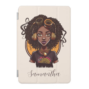 Artist Afro Woman iPad Mini Cover