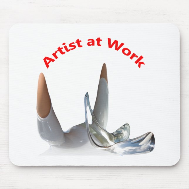 Artist at Work Mouse Pad (Front)