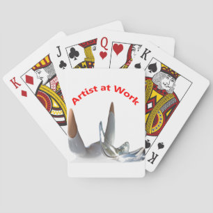 Artist at Work Playing Cards