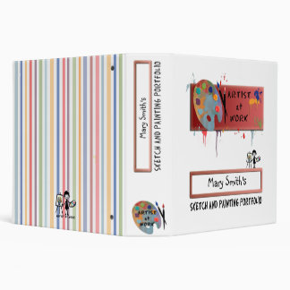 Artist At Work Portfolio Binder
