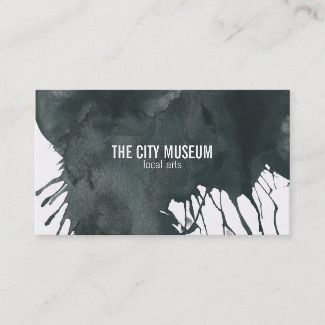 Artist Business Card (Front)