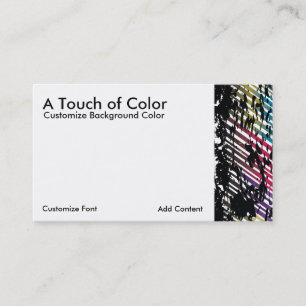 Artist Business Card Template