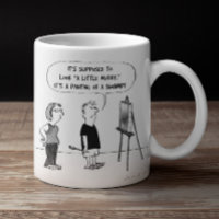 Artist Cartoon | Funny Art Teacher, Art Critic