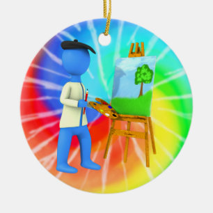Artist Ceramic Ornament