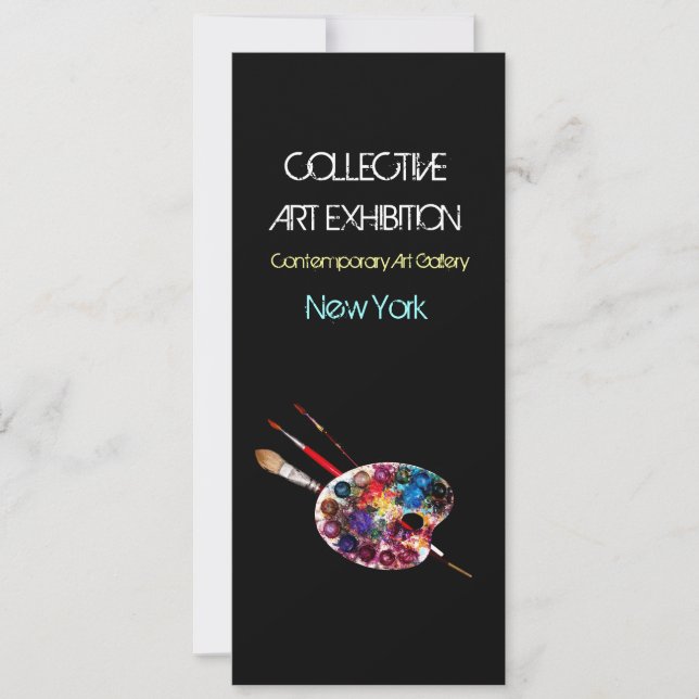 ARTIST COLOR PALETTE ART SHOW GALLERY EXHIBITION (Front)