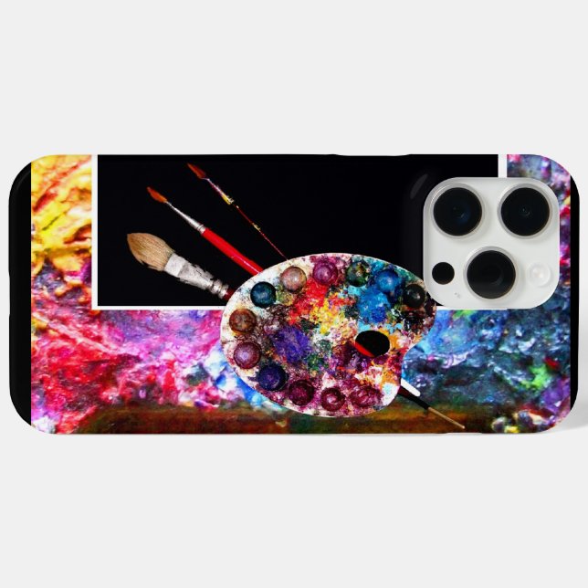 ARTIST COLOUR PALETTE ,Black Case-Mate iPhone Case (Back (Horizontal))