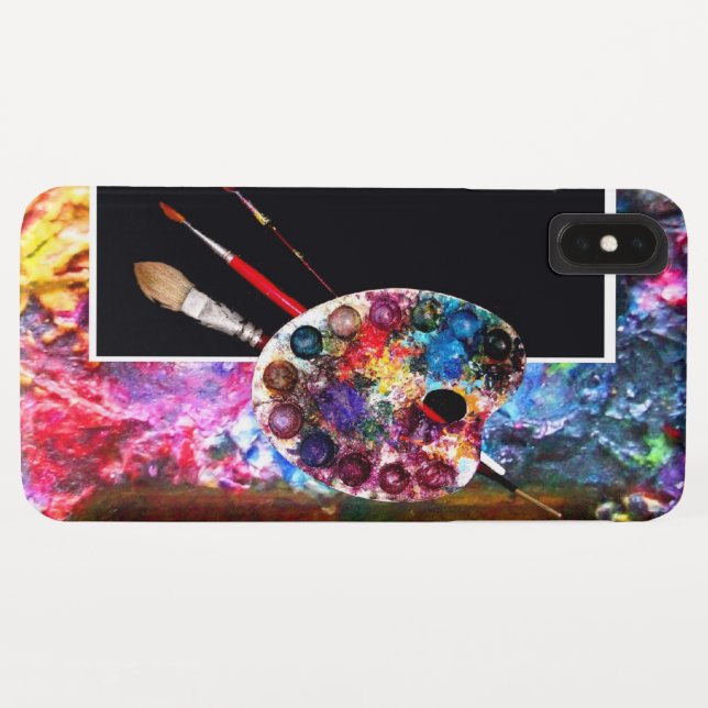 ARTIST COLOUR PALETTE ,Black Case-Mate iPhone Case (Back (Horizontal))