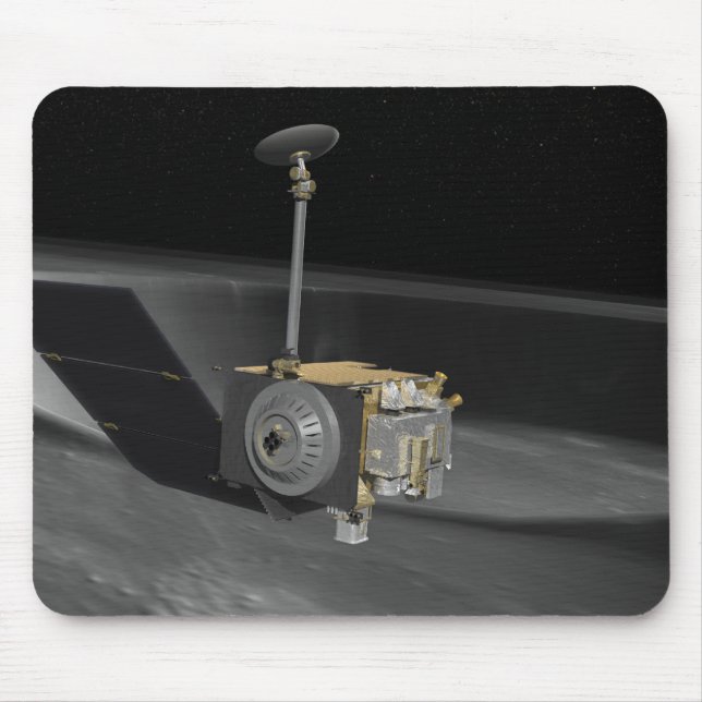 Artist Concept of the Lunar Reconnaissance Orbi 3 Mouse Pad (Front)