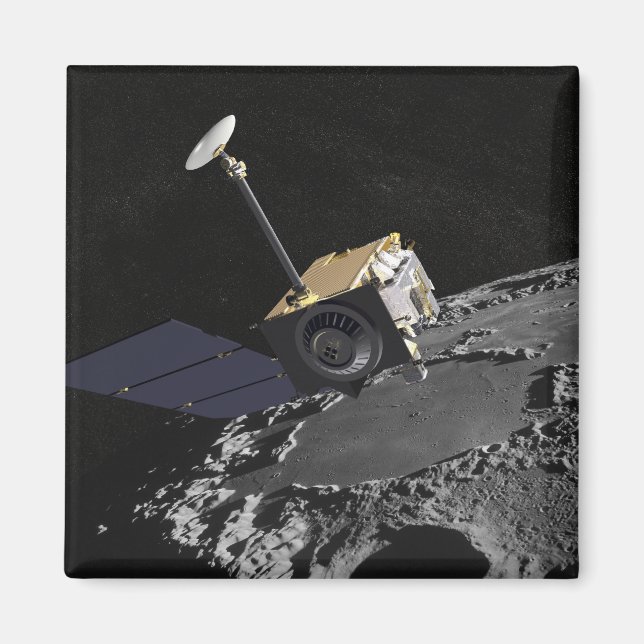 Artist Concept of the Lunar Reconnaissance Orbi Magnet (Front)