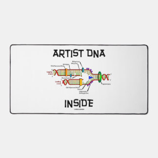 Artist DNA Inside DNA Replication Genetics Desk Mat