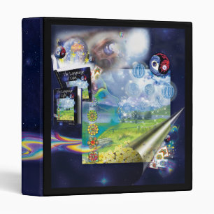 Artist doodling binder