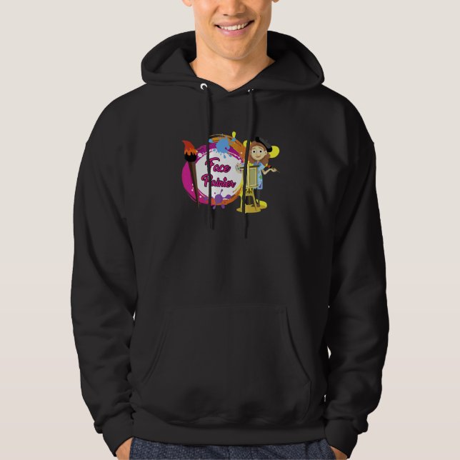Artist Faces Painter Hoodie (Front)