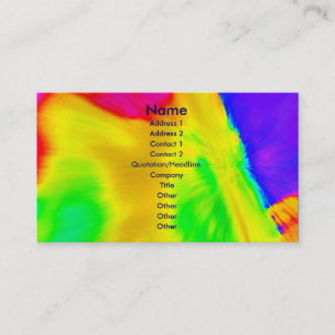 "Artist I" Profile Card - Customizable