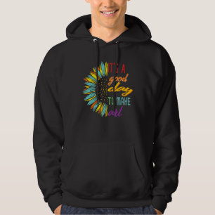 Artist It's A Good Day To Make Painting Instructo Hoodie