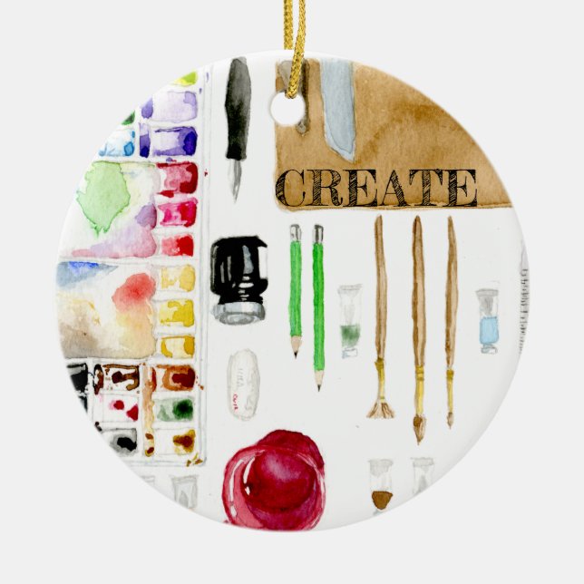 Artist Ornament (Front)