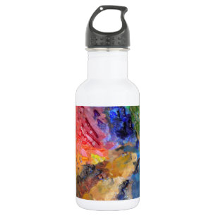 Artist Painter's Palette Colourful Paint  532 Ml Water Bottle