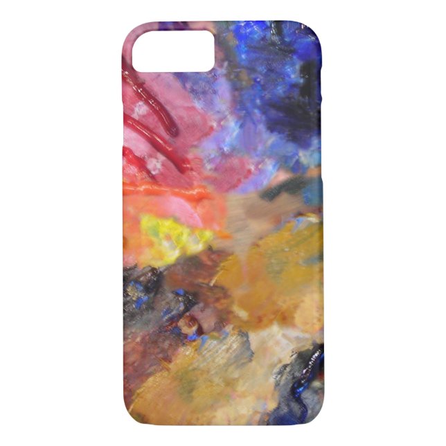 Artist Painter's Palette Colourful Paint  Case-Mate iPhone Case (Back)