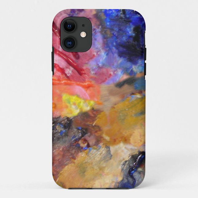 Artist Painter's Palette Colourful Paint  Case-Mate iPhone Case (Back)
