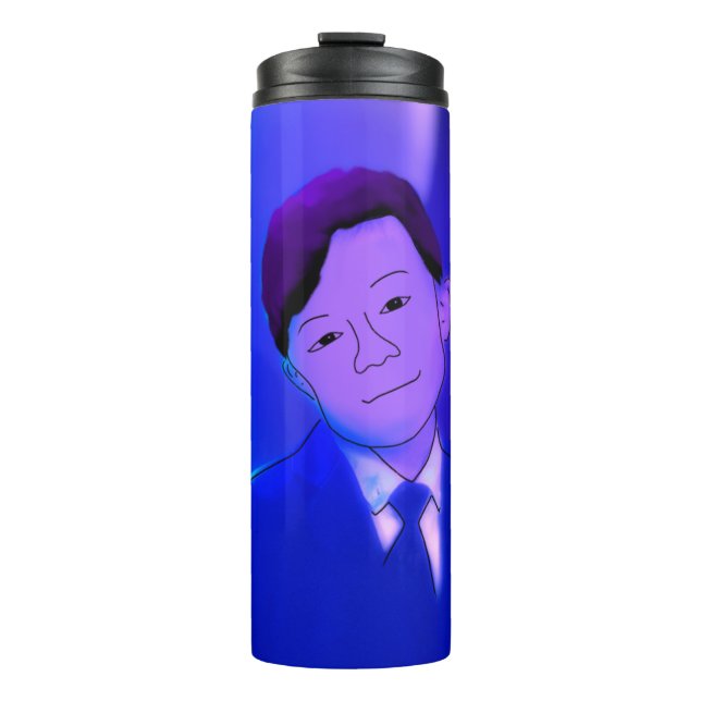 Artist photo thermal tumbler (Front)