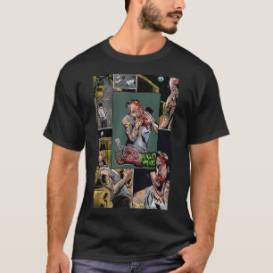 Artist Plagued Mind Eclusive Merch Comic  T-Shirt