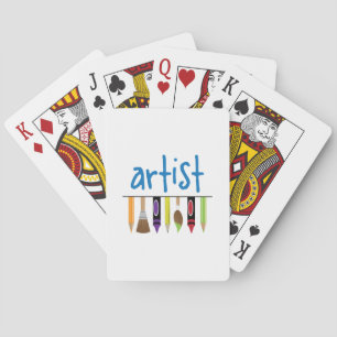 Artist Playing Cards