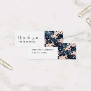 Artist Product Sakura Blossom Order Thank You Card