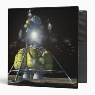 Artist rendition of a new spaceship to the moon 3 binder