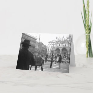 Artist Venice Italy Card