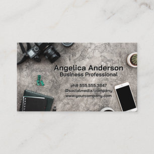 Artist Work Desktop  Business Card