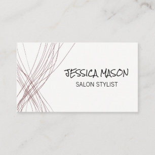 Artista / Expressive Colourful Linework Business Card