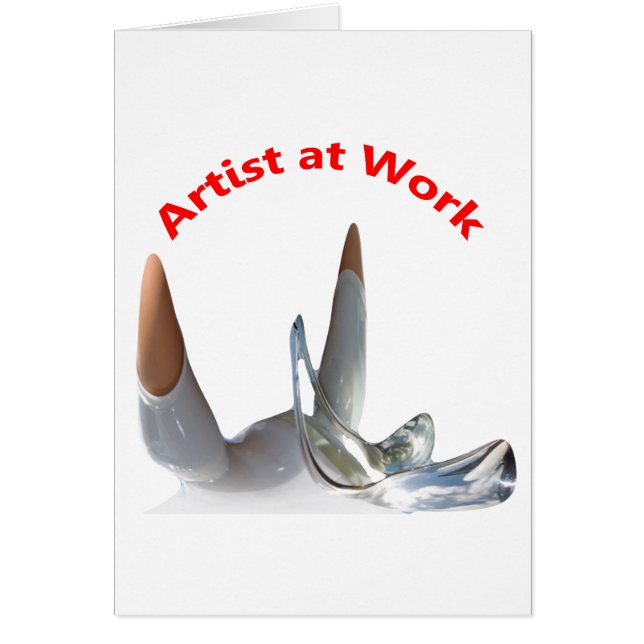 Artiste au travail (Devant)