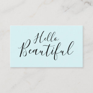 Artiste de maquillage / coiffeur carte de visite t