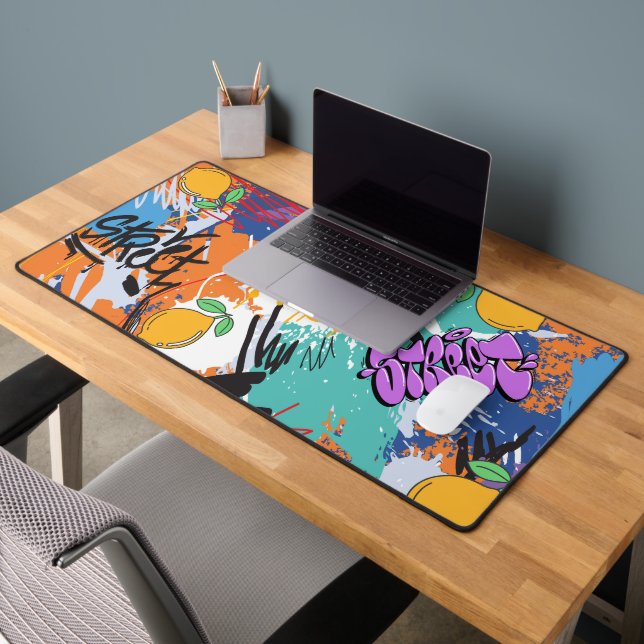 Artiste dynamique l Peinture de rue l Violet (Bureau 2)