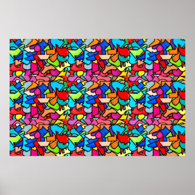 ARTISTE METRO ONE POSTER IMPRIMER DE ORIGINAL (Devant)