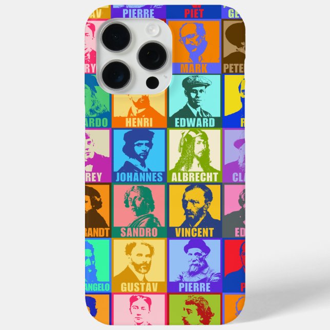 Artiste | Pop Art moderne iPhone / coque ipad (Verso)