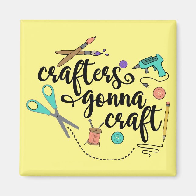 Artistes Gonna Craft Magnet (Devant)