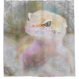 artistic animal gekko