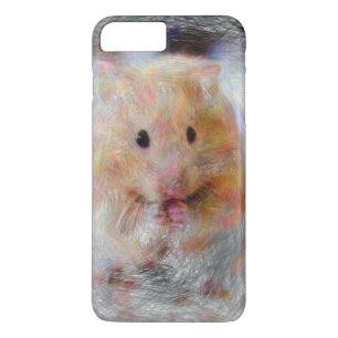 artistic animal hamster Case-Mate iPhone case