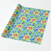Artistic Art Nouveau Boho Floral
