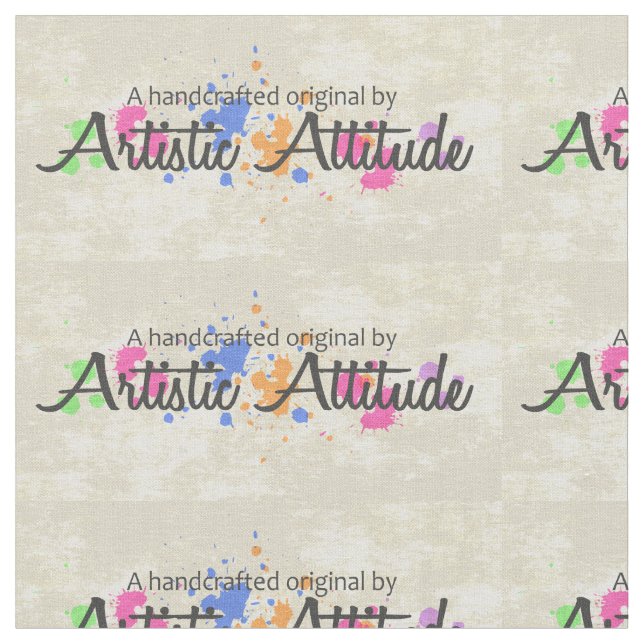 Artistic Attitude fabric labels (Close Up)