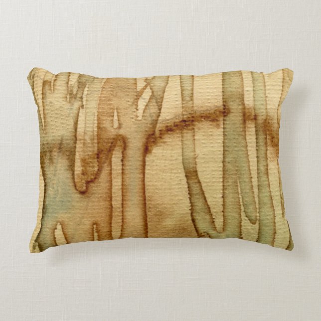 Artistic background watercolor 2 accent pillow (Front)