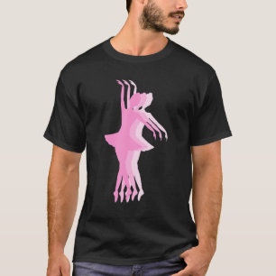 Artistic Ballet Ballerina Pointe Barr Graphic 39 T-Shirt