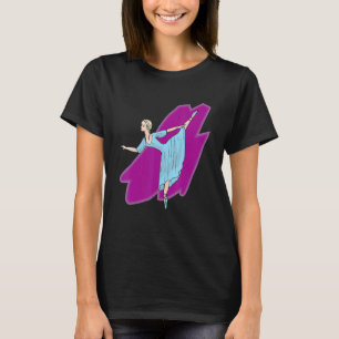 Artistic Ballet Ballerina Pointe Barr Graphic 5 T-Shirt