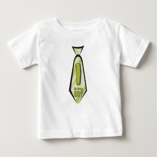 Artistic Birthday Boy Celebration Tie Shirt
