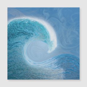 Artistic Blue Wave