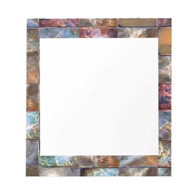 Artistic Border -  Add your text or Image Notepad (Front)