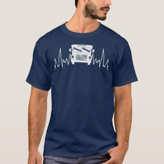 Artistic Bus Driver Driving Graphic Design Bus Hea T-Shirt