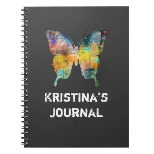 Artistic Butterfly Notebook