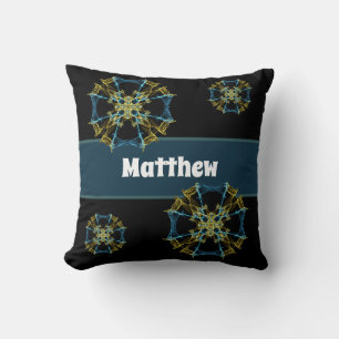 Artistic Celestial Light Pattern Gender Neutral Throw Pillow