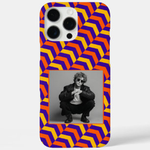 Artistic Christmas Gift Baskets Geometric Design iPhone 16 Pro Max Case